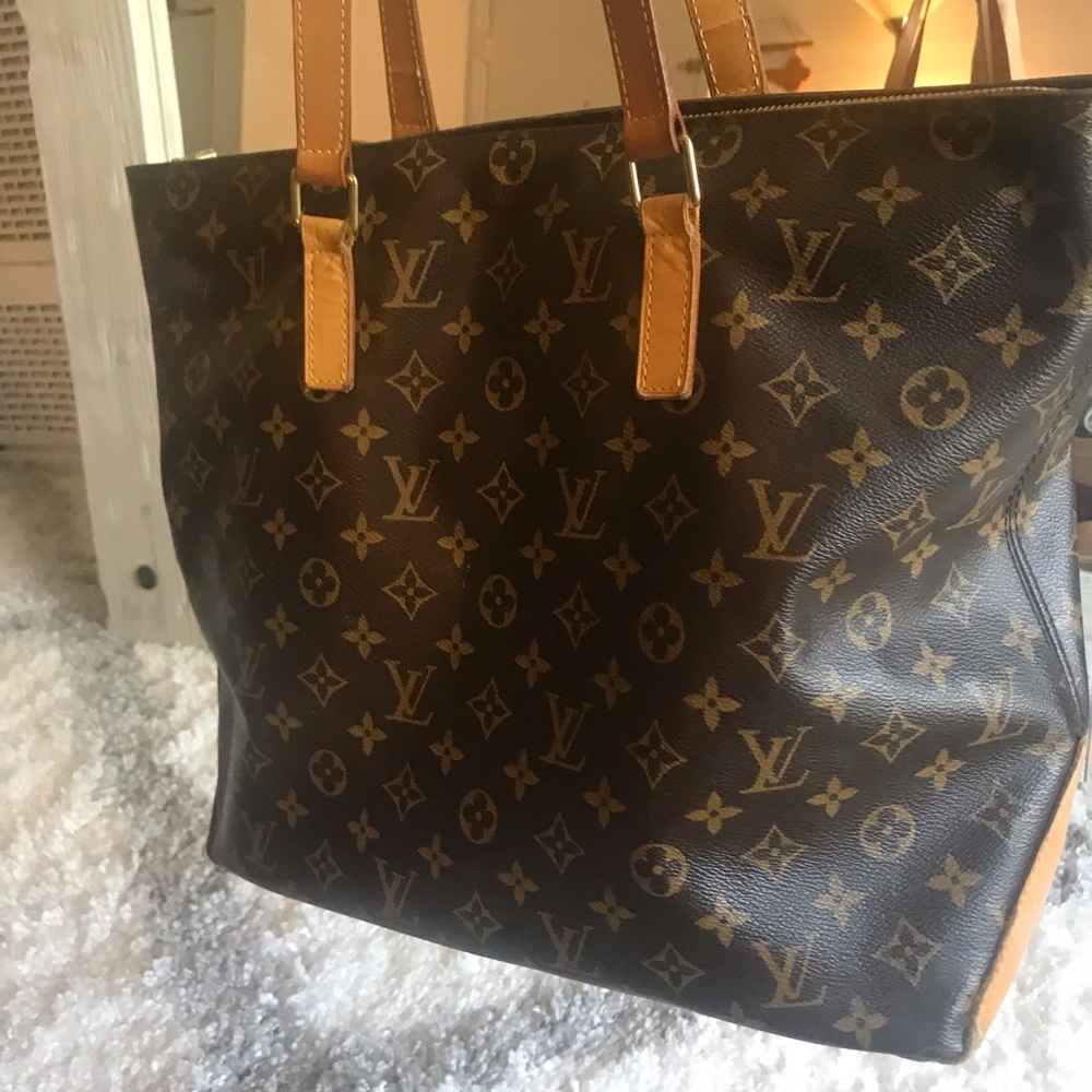 Authentic Louis Vuitton Cabas Mezzo